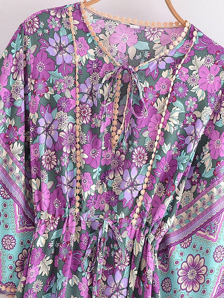 PERSIA Midi Dress-Dress- Boheme Junction