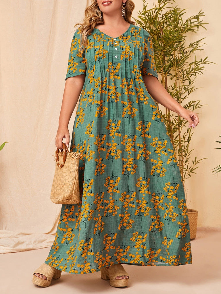 PLUS SIZE Blossom Maxi Dress | Boho Curve Dresses | BOHEME JUNCTION 2XL PLUS SIZE Blossom Maxi Dress | Boho Curve Dresses | BOHEME JUNCTION 2XL