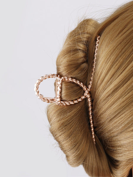 SERENA Gold Hair Claw Clip Set-Hair Clip- Boheme Junction