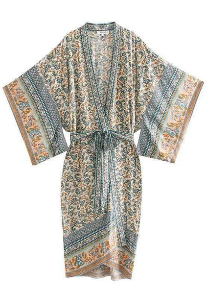 SIENNA Kimono - Blues-Kimono- Boheme Junction