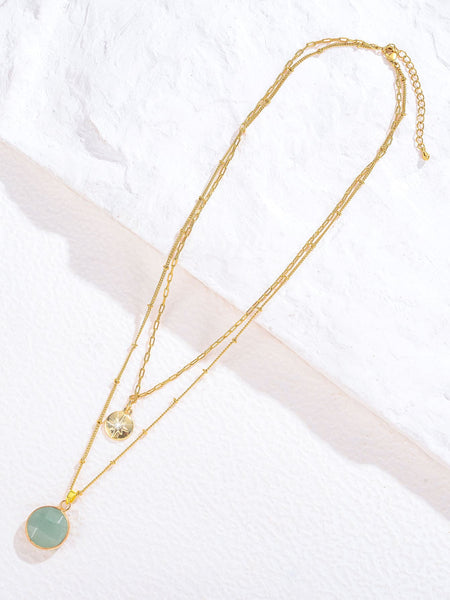 STARR Layered Gold Necklace-Necklace- Boheme Junction