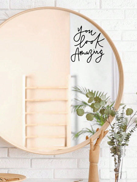 Boheme Junction Affirmation Sticker one-size You Look Amazing - Affirmation Mirror Sticker